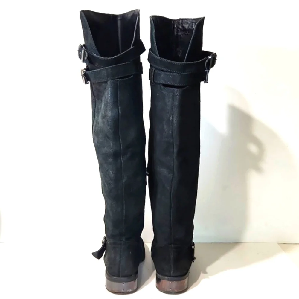 Circus by Sam Edelman Suede Black Over-the-Knee Women's Boots Size 7.5